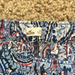 Hollister pattern shorts